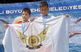 Yenimahalle Belediyesi’nin sporcuları rakiplerine...