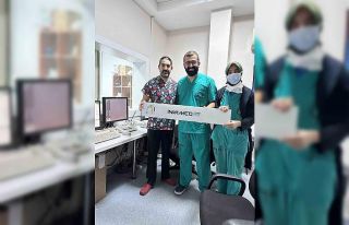 Yerli üretim yapay damar hayat kurtardı