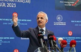 Yerli ve milli sürücüsüz ilk metro aracı Ulaştırma...