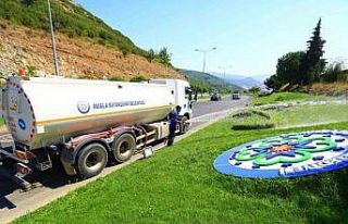 Yeşil alanların yüzde 90’nı arıtılmış su...