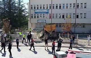 Yürekleri ağza getiren kaza ucuz atlatıldı