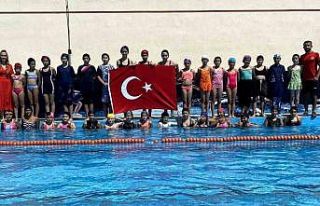 Yüzme bilmeyen 550 çocuğa eğitim