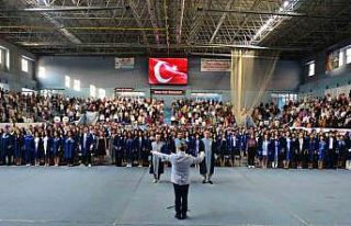 ZBEÜ mezunlarını uğurladı