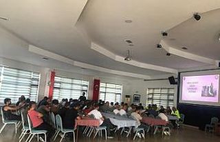 Zonguldak’ta okul servis araç sürücülerine bilgilendirme...