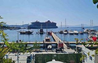 Bodrum’a 2 bin 63 yolcu getirdi