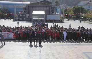 Cumhuriyetin 100. yılı kutlamaları törenle başladı