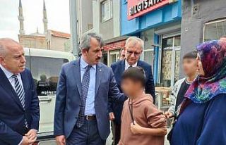 Edirne Valisi Sezer yolda gördüğü çocukların...