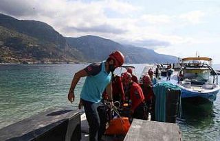 Fethiye’de kayalıklara düşen İngiliz paraşüt...