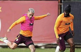 Galatasaray, Beşiktaş maçı hazırlıklarını...