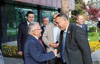 Kardeş şehir Misrata’nın belediye başkanı ve...