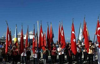 Kuşadası’nı cumhuriyetin 100. yıl coşkusu sardı