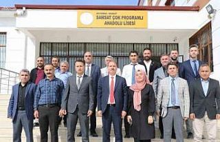 Müdür Tosun, Samsat’ta okul müdürleriyle toplantı...