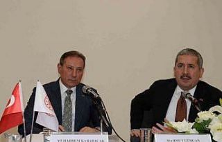 Bakan Yardımcısı Mahmut Gürcan, KONESOB başkanlarıyla...