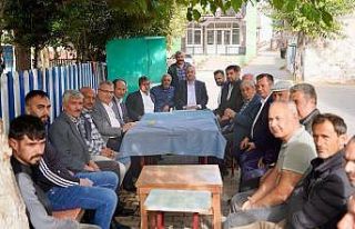 Başkan Çerçi, vatandaşla buluşmaya devam ediyor