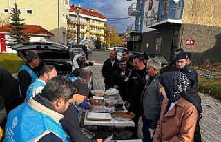 Dumlupınar’da Filistin için hayır çarşısı