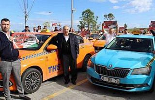 İstanbul Havalimanı taksicilerinden Filistin’e...