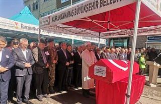 Kahramanmaraşlı şehit son yolculuğuna uğurlandı
