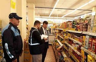 Kars’ta zincir marketler denetleniyor