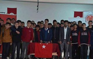 Kıbrıs gazisi Yıldırım, öğrencilere hatıralarını...