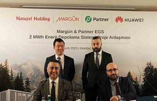 Margün Enerji ve Partner EGS, 2 MWh’lık kapasite...