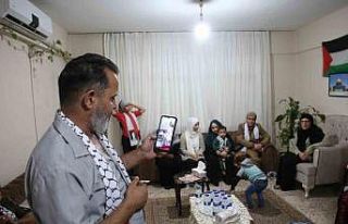 Mersin’deki Filistinlilerin gözü kulağı Gazze’de