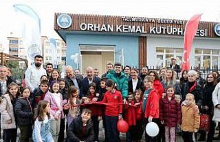 Mudanya Belediyesi Orhan Kemal Kütüphanesi açıldı
