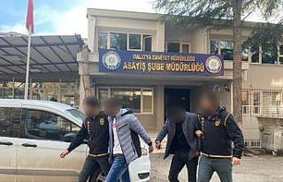 Oto fareleri polisten kaçamadı