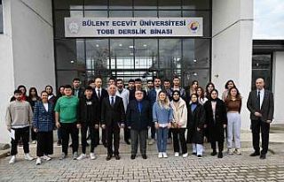 Rektör Özölçer Çaycuma Kampüsünde öğrencilerle...