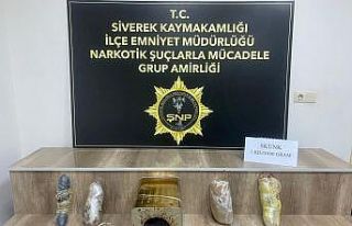 Şanlıurfa’da turşu tenekesine gizlenmiş 1 kilo...