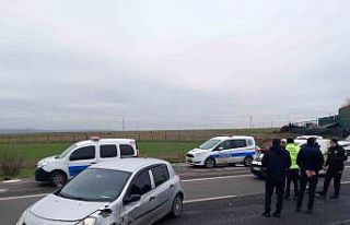 Tekirdağ’da kaza: 1’i zabıta 2 yaralı