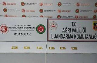 Ağrı’da 11 milyon değerinde altın yakalandı