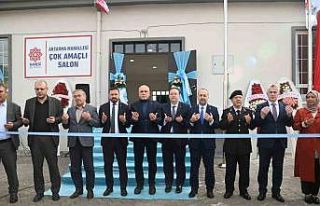 Aktarma mahallesi köy konağı açıldı