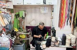 Ayakkabı tamir sektöründe işler hızlandı