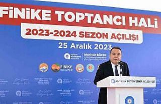 Başkan Böcek: "Finike’mize 690 milyon TL’lik...