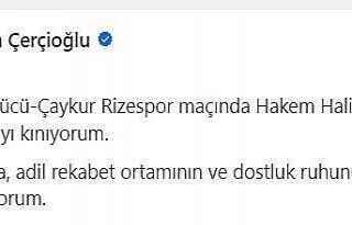 Başkan Çerçioğlu: “Türk sporunda, adil rekabet...