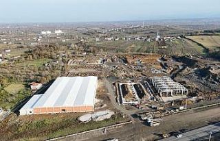 Çarşamba TEKSTİLKENT’te fabrikalar yükseliyor