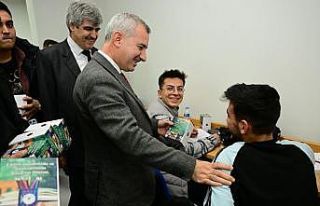 Çınar’dan sınava hazırlanan öğrencilere moral...