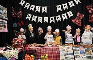 Çocuk kulüplerinde yerli malı haftası etkinliği