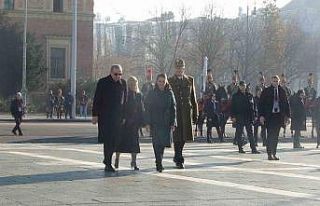 Cumhurbaşkanı Erdoğan, Budapeşte’de resmi törenle...