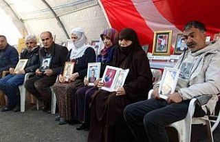 Diyarbakır’da evlat nöbetindeki ailelerden çocuklarını...