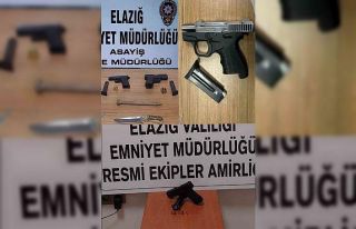 Elazığ’da aranan 9 şüpheli yakalandı