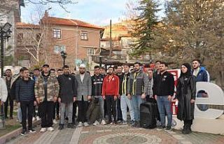 Emet’te Fenerbahçe, Galatasaray ve Beşiktaş taraftarları...