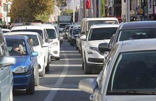 Erzincan’da trafiğe kayıtlı araç sayısı Kasım...
