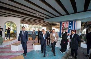 Halkapınar’daki viyadük altına sihirli dokunuş