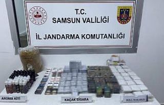Kaçak tütün satıcısına jandarma ekiplerince...
