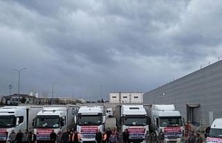 Kayseri Deprem Koordinasyon Merkezi’nin yardım...