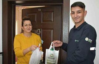 Kocasinan’dan bitkisel atık yağa, temizlik seti...