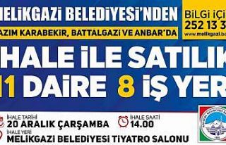 Melikgazi Belediyesi’nden ev ve işyeri almak isteyenlere...