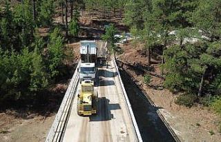 Menteşe’de yollar modern görünüme kavuştu