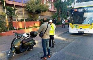 Mersin’de motosiklet denetimleri sürüyor